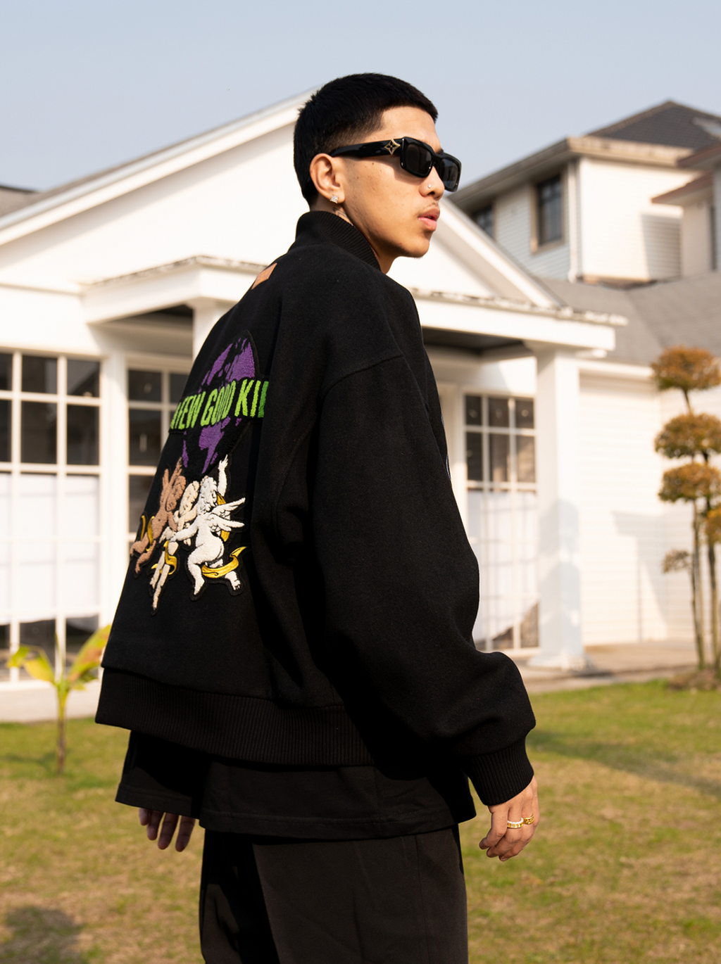 A Few Good Kids Angel Collage Jacket