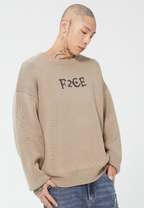 F2CE Love Heart LOGO Knit Sweater
