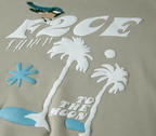 F2CE LOGO Foam Creative Print Embroidery Sweatshirts