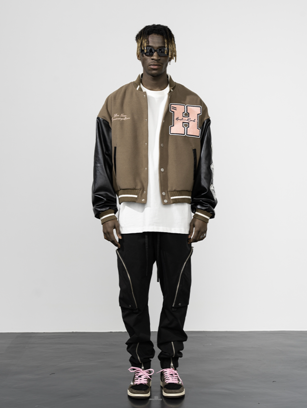 Harsh and Cruel New Century Embroidered Varsity Jacket