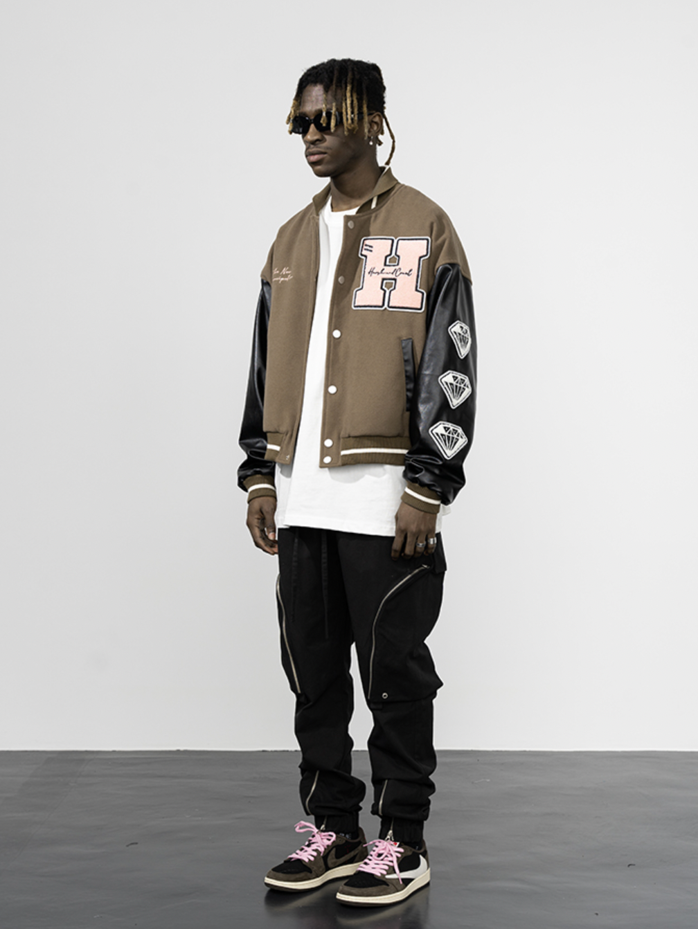 Harsh and Cruel New Century Embroidered Varsity Jacket