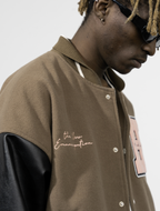 Harsh and Cruel New Century Embroidered Varsity Jacket