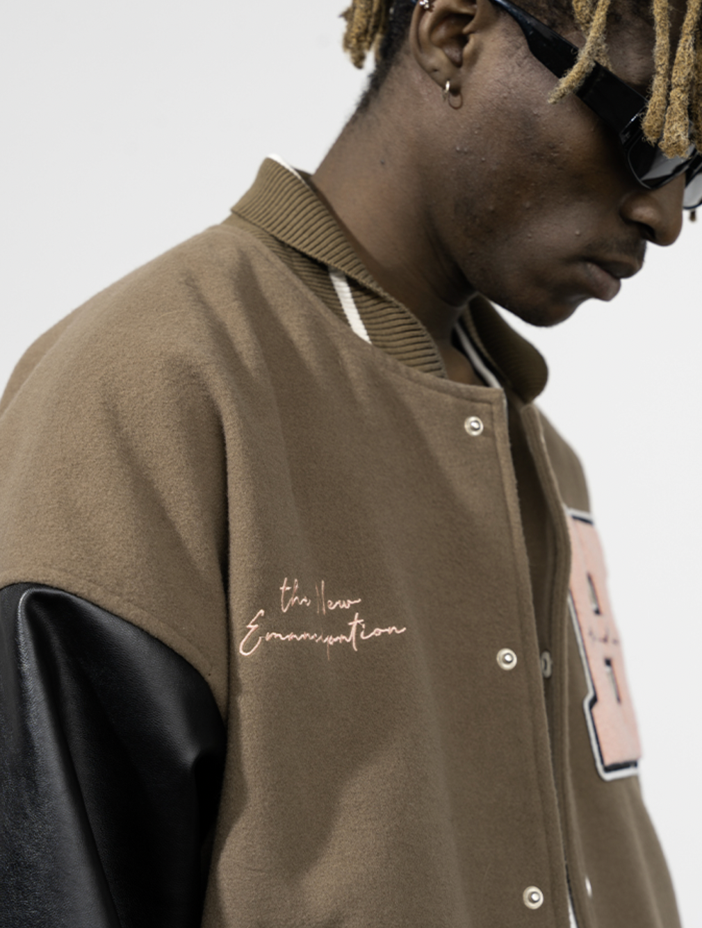 Harsh and Cruel New Century Embroidered Varsity Jacket