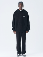 Harsh and Cruel Circular 3D LOGO Hoodie Knit Sweater