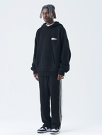 Harsh and Cruel Circular 3D LOGO Hoodie Knit Sweater