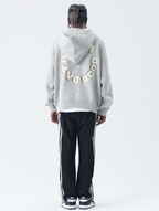 Harsh and Cruel Circular 3D LOGO Hoodie Knit Sweater