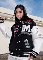 MEDM Record Holder Anniversary Embroidered Varsity Jacket