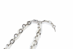 NboStore Cyberpunk Twisted Splicing Pearl Necklace