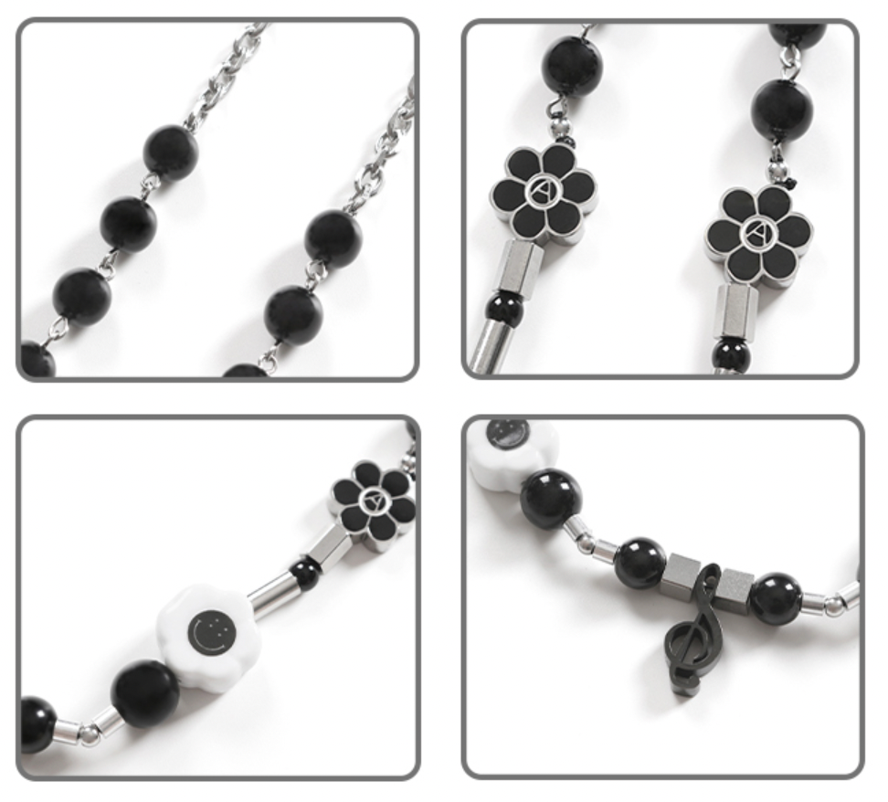 SALUTE x SHANE GONZALES Daisy Smiley Sun Flower Necklace