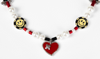 SALUTE x NBO Smiley Face Fake Love Necklace