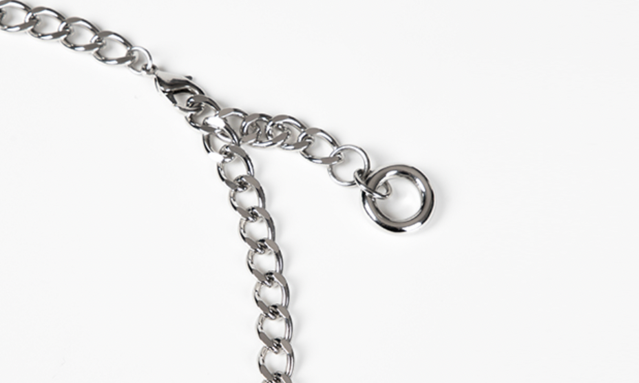 SALUTE x NBO Smiley Face Fake Love Necklace