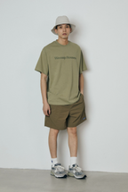 Wassup Basic Large Logo Print Tee
