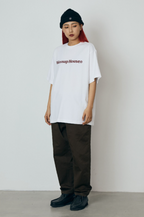 Wassup Basic Large Logo Print Tee