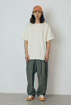 Wassup Basic Large Logo Print Tee