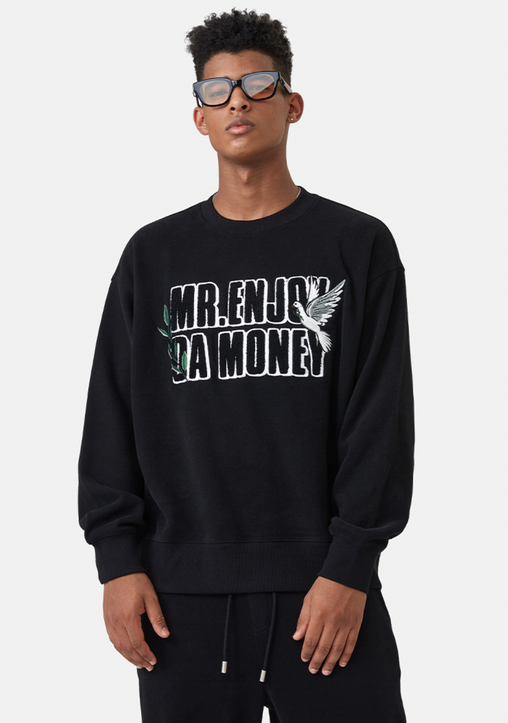 MEDM Three Dimensional Embroidery Sweatshirts