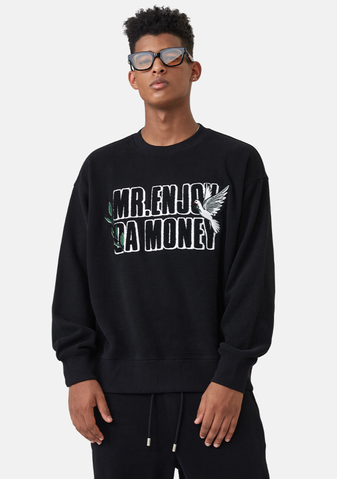 MEDM Three Dimensional Embroidery Sweatshirts