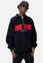 MEDM Half Zipper Logo POLO Sweatshirts