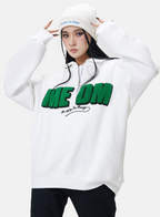 MEDM Half Zipper Logo POLO Sweatshirts