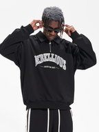 Harsh and Cruel Half Zipper POLO Sweatshirts