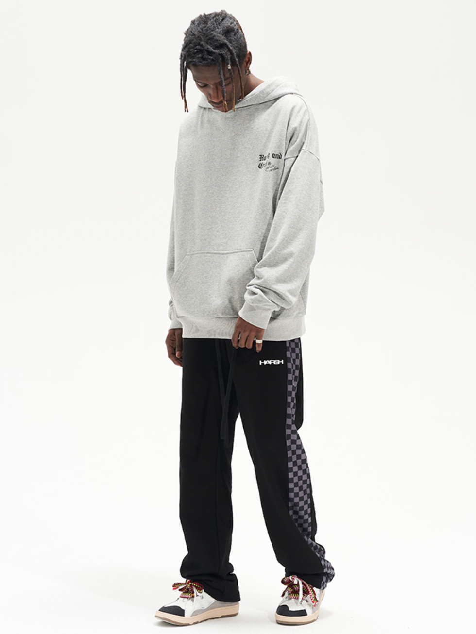 Harsh and Cruel Checkerboard Sweatpants