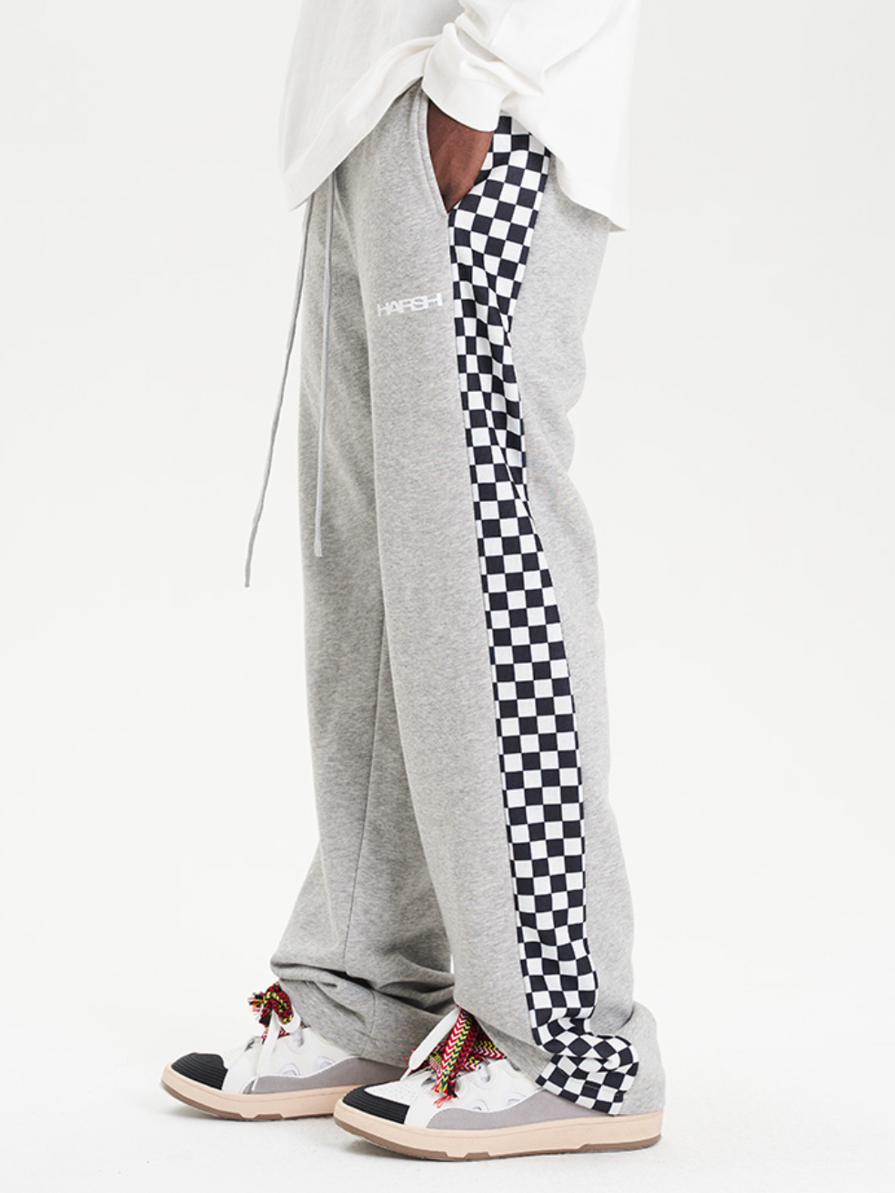 Harsh and Cruel Checkerboard Sweatpants