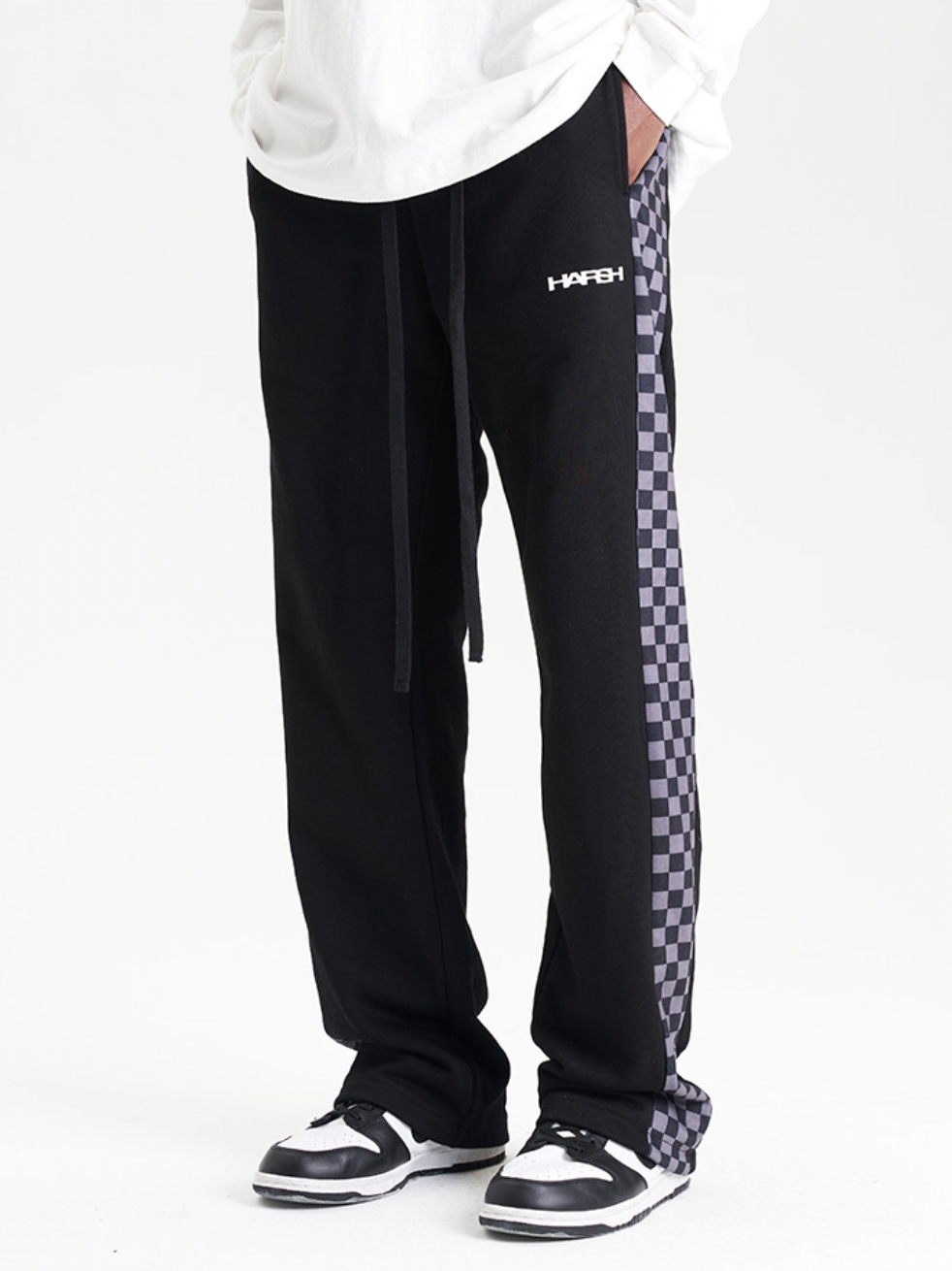Harsh and Cruel Checkerboard Sweatpants