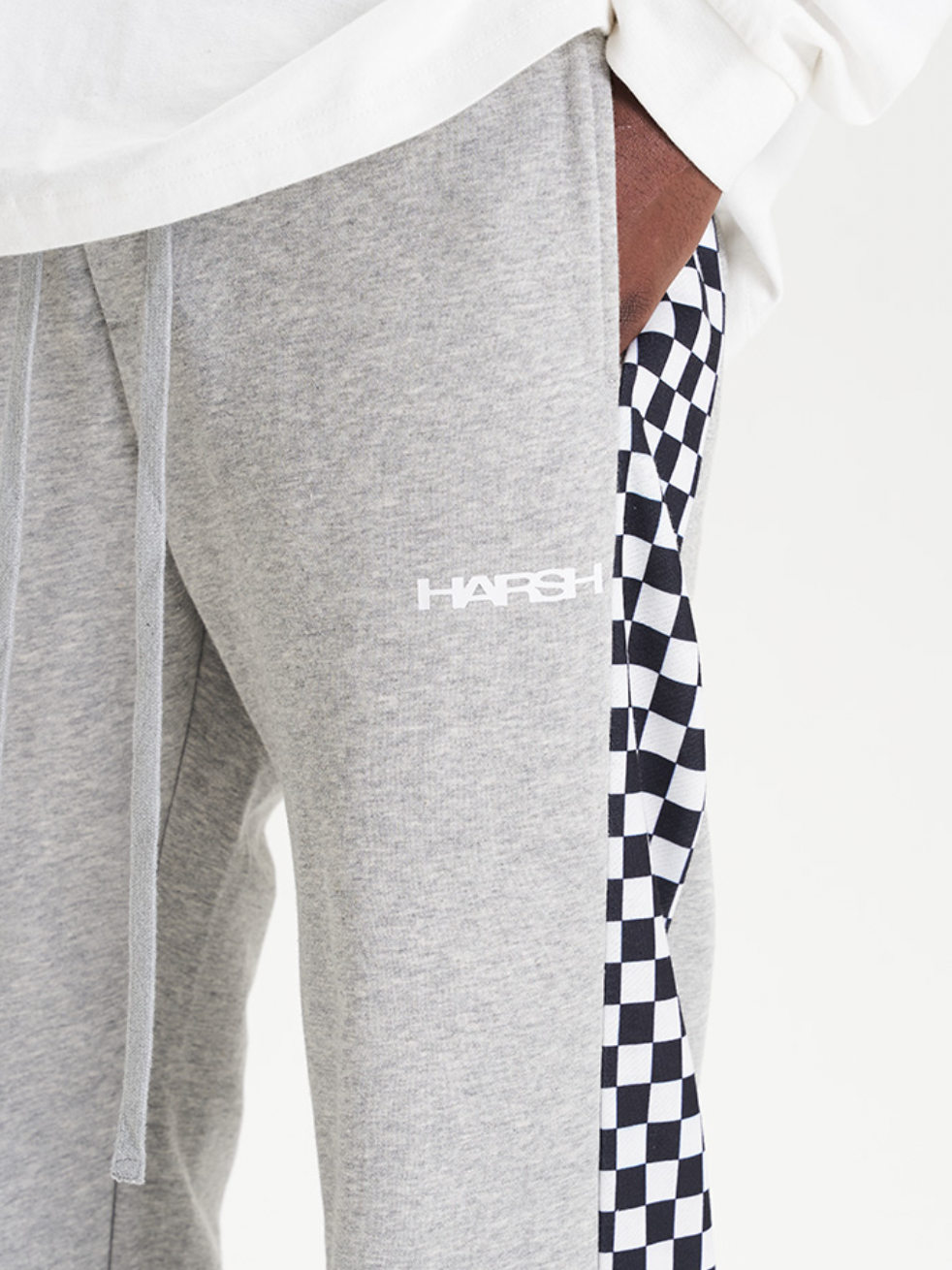 Harsh and Cruel Checkerboard Sweatpants