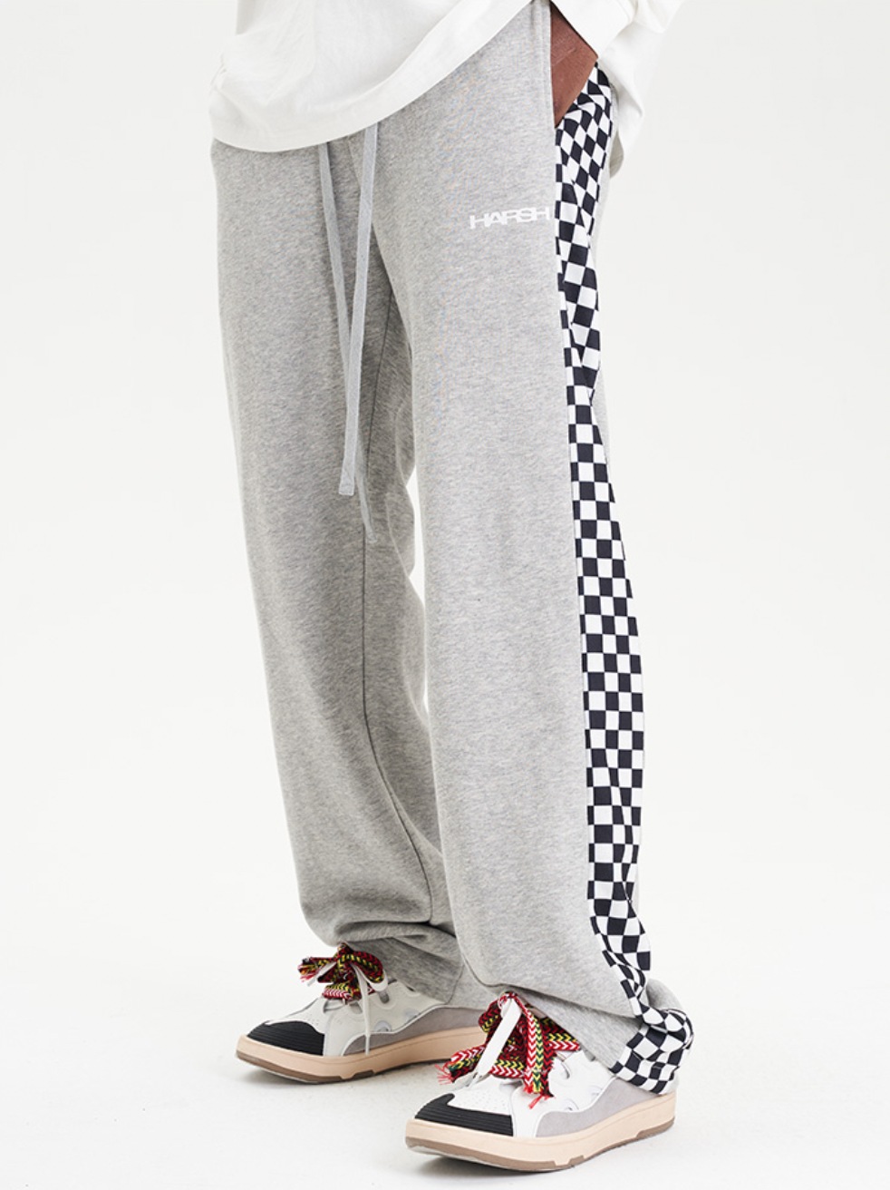 Harsh and Cruel Checkerboard Sweatpants