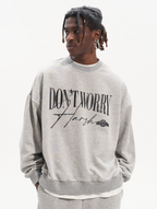 Harsh and Cruel Handwriting Logo Crewneck Sweatshirts