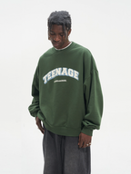 Harsh and Cruel Teenage Printed Loose Sweatshirts
