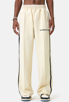 MEDM Color Matching Wide Leg Track Pants