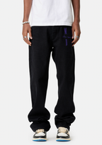 MEDM LOGO Embroidery Denim Pants