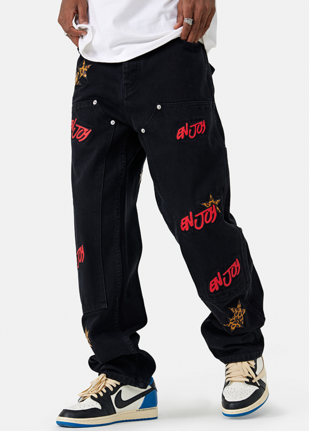 MEDM Star Denim Pants