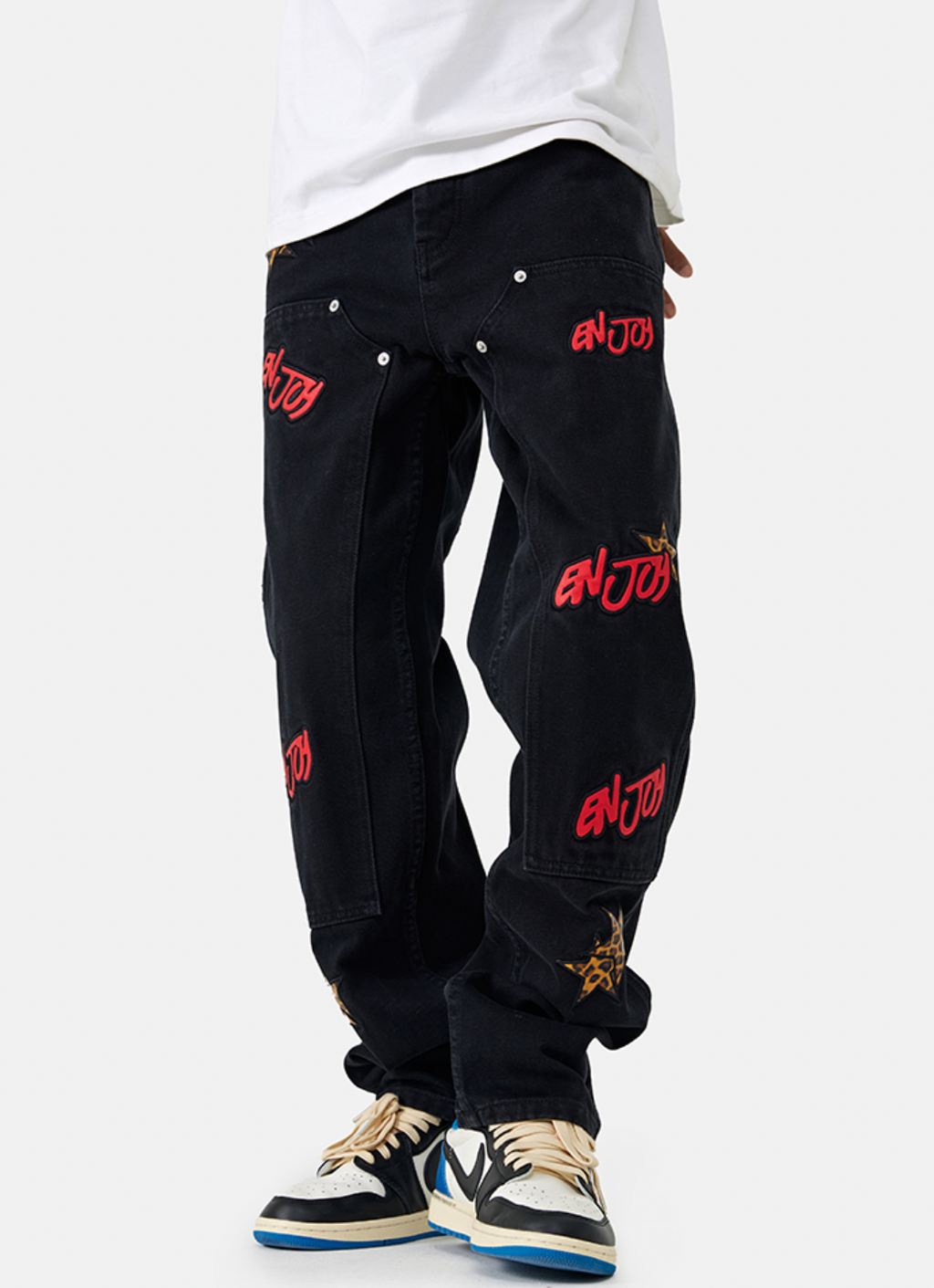 MEDM Star Denim Pants