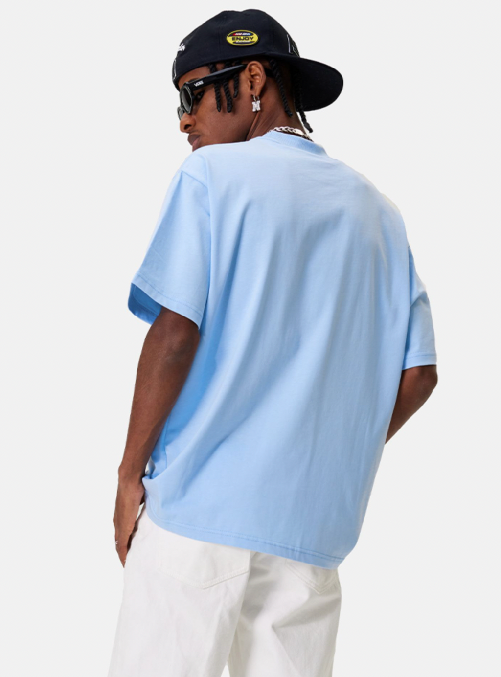 MEDM Letter Embossing Five Point Tee