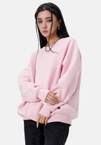 MEDM Worsted Heavyweight Cotton Basic Logo Knit Sweater