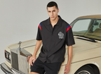 PRBLMS LOGO Striped Short Sleeved Shirt