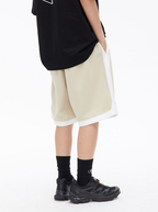 Contrast Color Basketball Shorts