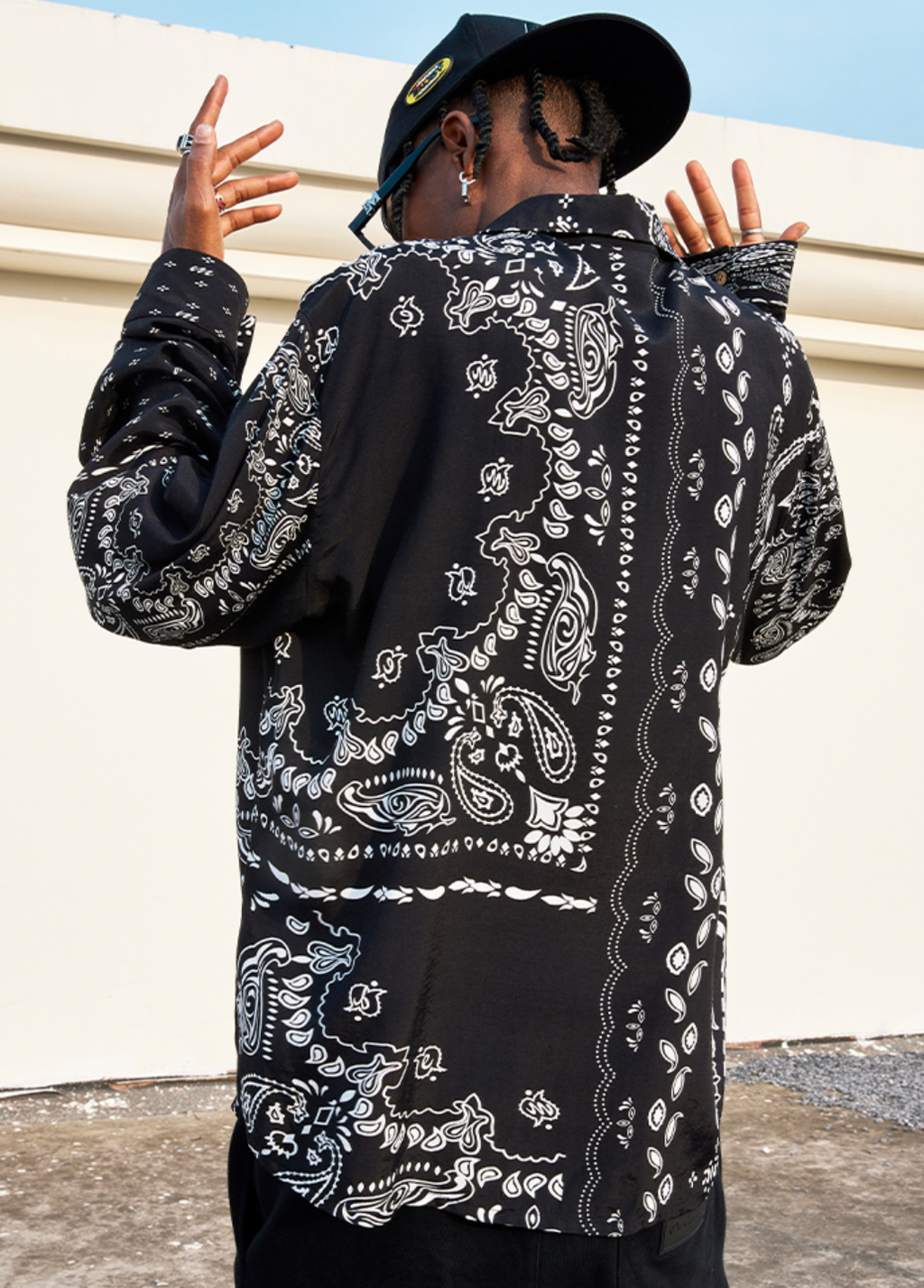 MEDM Cashew Flower Long Sleeved Shirt