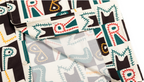 PRBLMS Hand Painted LOGO Checkered Short Sleeved Shirt