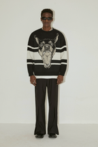 EMPTY REFERENCE Doberman Knit Sweater