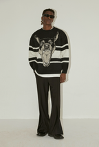 EMPTY REFERENCE Doberman Knit Sweater