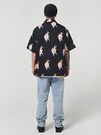 VOTE Ice Cream Girl Cuban Shirt