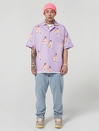 VOTE Ice Cream Girl Cuban Shirt