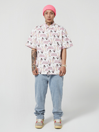 VOTE Ice Cream Girl Pattern Shirt