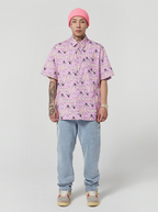 VOTE Ice Cream Girl Pattern Shirt
