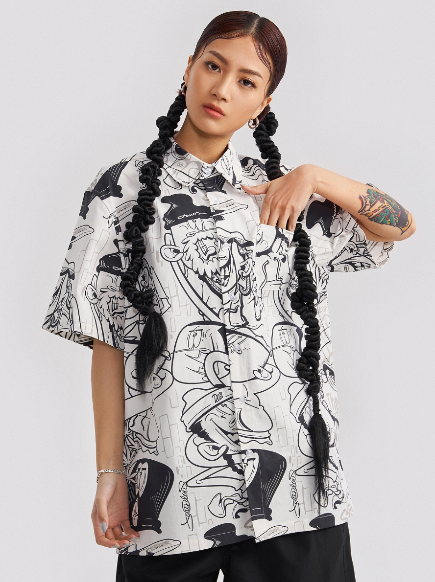 VOTE Graffiti Artist Jayflow Collaboration Shirt