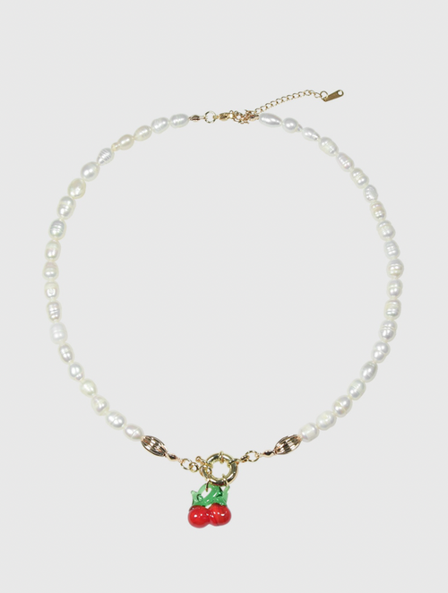 AWE Cherry Pearl Necklace