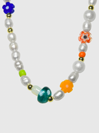 AWE Mushroom Flower Necklace