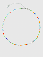 AWE Colored Small Crystal Necklace
